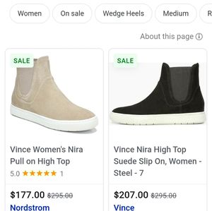 VINCE SHADE NIRA pull on high top